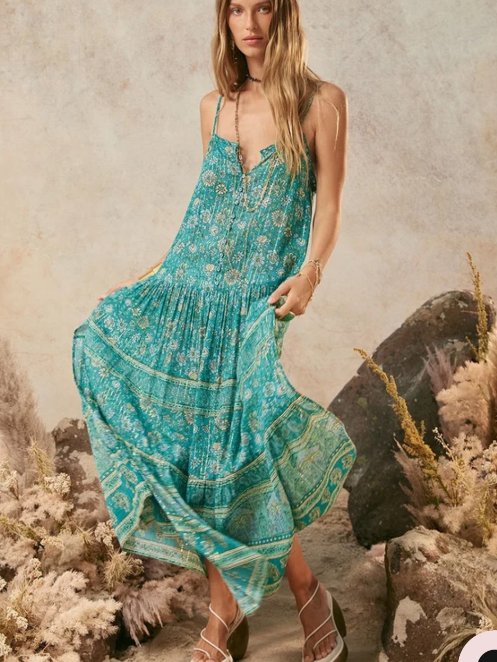 Spell Elysian Strap Maxi Dress - Picture 4 of 5
